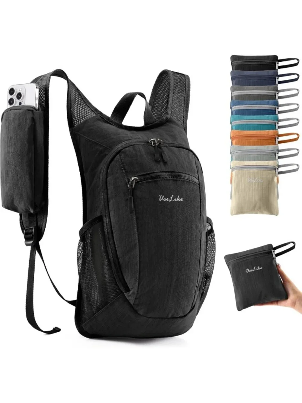 Lightweight 10L Hiking Backpack | Packable Travel Daypack for Men & Women